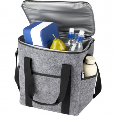 Logo trade promotional giveaways picture of: Felta GRS recycled felt bottle cooler bag 21L