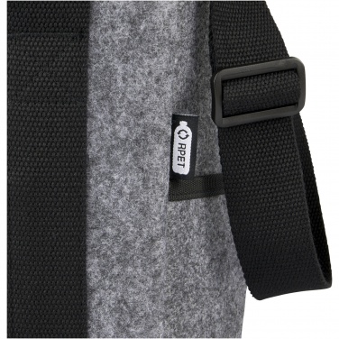 Logo trade promotional gifts picture of: Felta GRS recycled felt bottle cooler bag 21L