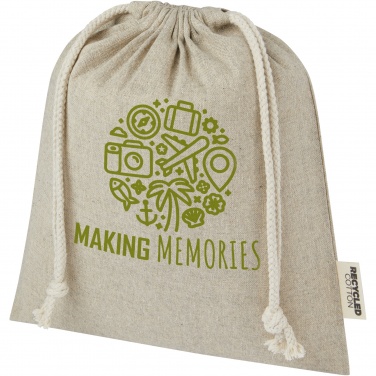 Logo trade promotional giveaway photo of: Pheebs 150 g/m² GRS recycled cotton gift bag medium 1.5L
