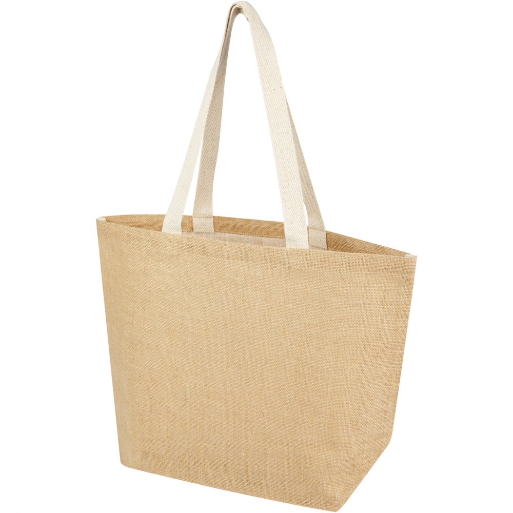 Logo trade promotional items image of: Juta 300 g/m² jute tote bag 12L
