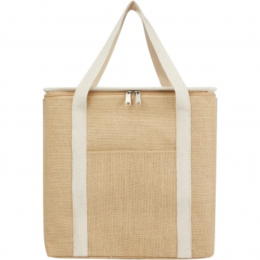 Logo trade corporate gift photo of: Juta 300 g/m² jute cooler bag 19L