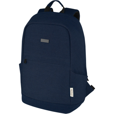 Logotrade promotional merchandise picture of: Joey 15.6" GRS recycled canvas anti-theft laptop backpack 18L