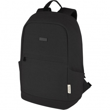 Logotrade promotional gifts photo of: Joey 15.6" GRS recycled canvas anti-theft laptop backpack 18L