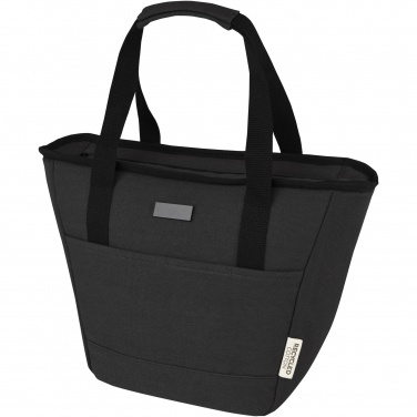 Logotrade promotional merchandise photo of: Joey 9-can GRS recycled canvas lunch cooler bag 6L
