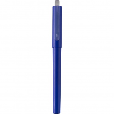 Logo trade business gifts image of: Mauna recycled PET gel rollerball pen