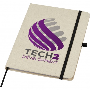 Logotrade promotional gifts photo of: Tutico organic cotton hardcover notebook