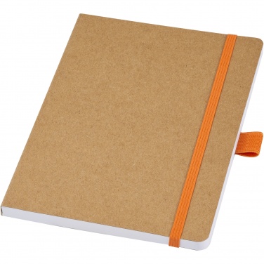 Logo trade promotional products image of: Berk recycled paper notebook