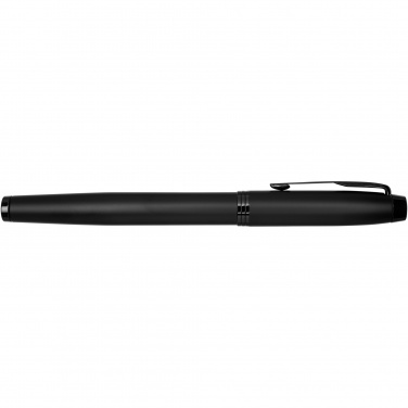 Logo trade promotional item photo of: Parker IM achromatic ballpoint and rollerball pen set with gift box