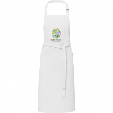 Logo trade promotional gifts image of: Andrea 240 g/m² apron with adjustable neck strap