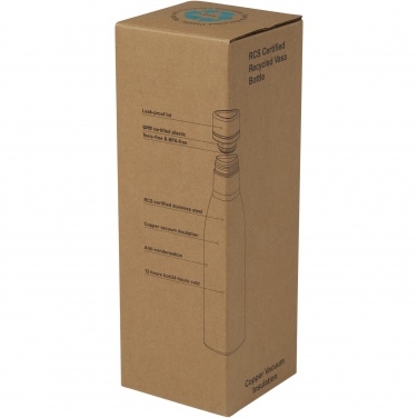 Logo trade promotional gift photo of: Vasa 500 ml RCS certified recycled stainless steel copper vacuum insulated bottle