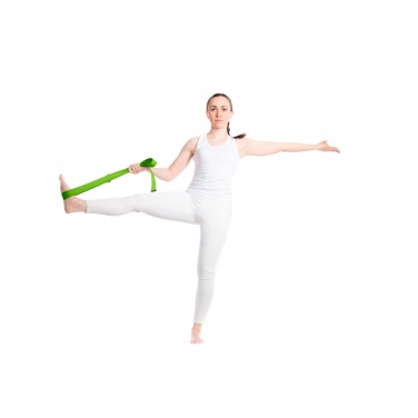 Logo trade promotional items image of: Virabha RPET yoga strap