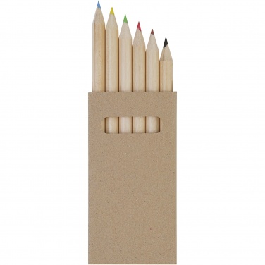 Logotrade corporate gift image of: Artemaa 6-piece pencil colouring set