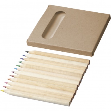 Logotrade promotional merchandise image of: Artemaa 12-piece pencil colouring set
