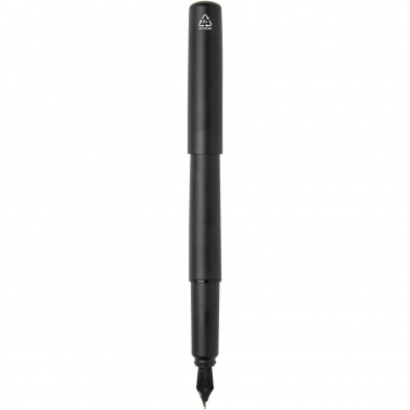Logo trade promotional merchandise image of: Lucetta recycled aluminium fountain pen