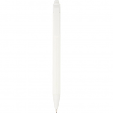 Logotrade promotional product picture of: Chartik monochromatic recycled paper ballpoint pen with matte finish