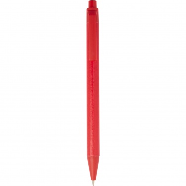Logo trade promotional products picture of: Chartik monochromatic recycled paper ballpoint pen with matte finish