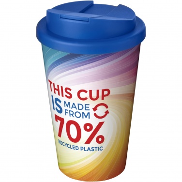 Logo trade business gifts image of: Brite-Americano® Eco 350 ml spill-proof insulated tumbler