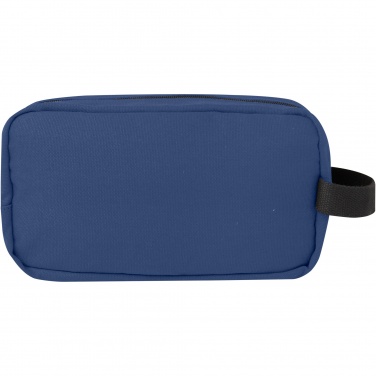 Logotrade promotional item picture of: Joey GRS recycled canvas travel accessory pouch bag 3.5L