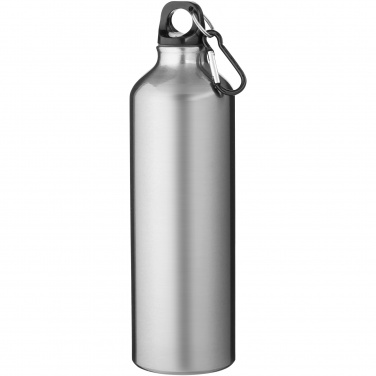 Logotrade promotional giveaways photo of: Oregon 770 ml RCS certified recycled aluminium water bottle with carabiner