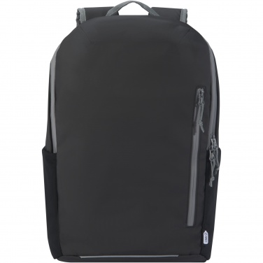 Logotrade promotional item picture of: Aqua 15" GRS recycled water resistant laptop backpack 21L