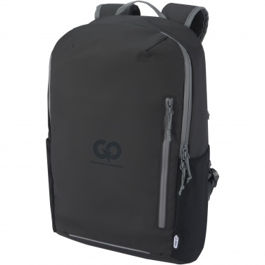 Logotrade advertising product picture of: Aqua 15" GRS recycled water resistant laptop backpack 21L