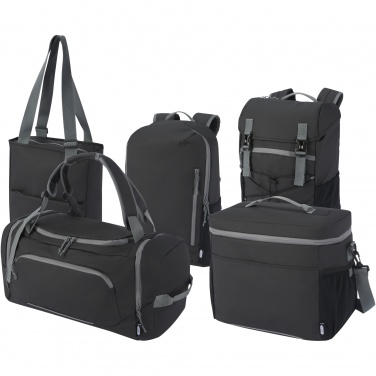 Logotrade promotional giveaway image of: Aqua 15" GRS recycled water resistant laptop backpack 21L