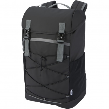 Logotrade promotional merchandise image of: Aqua 15.6" GRS recycled water resistant laptop backpack 23L