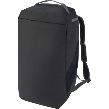Logo trade advertising products image of: Aqua GRS recycled water resistant duffel backpack 35L