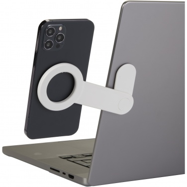 Logo trade promotional items image of: Hook recycled plastic desktop phone holder