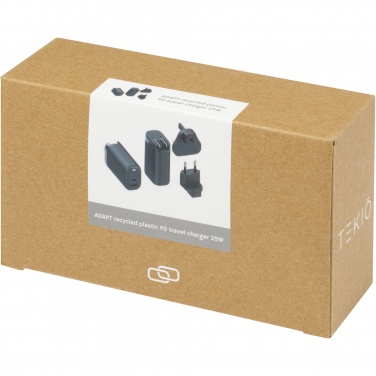 Logotrade promotional items photo of: ADAPT 25W recycled plastic PD travel charger