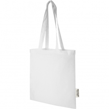 Logotrade promotional gifts photo of: Madras 140 g/m2 GRS recycled cotton tote bag 7L