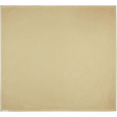 Logo trade advertising products image of: Abele 150 x 140 cm cotton waffle blanket
