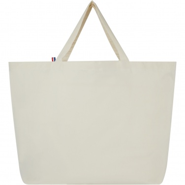Logo trade corporate gifts image of: Cannes 200 g/m2 recycled shopper tote bag 10L