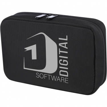 Logotrade promotional giveaway image of: Rise GRS recycled organiser pouch  