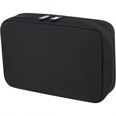 Logo trade advertising products picture of: Rise GRS recycled organiser pouch  