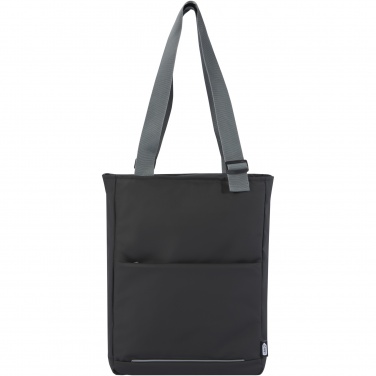 Logo trade advertising products picture of: Aqua 14" GRS recycled water resistant laptop tote bag 14L