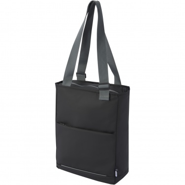 Logo trade advertising products picture of: Aqua 14" GRS recycled water resistant laptop tote bag 14L