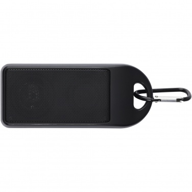 Logo trade promotional gift photo of: Omni 3W IPX4 RCS recycled plastic Bluetooth® speaker