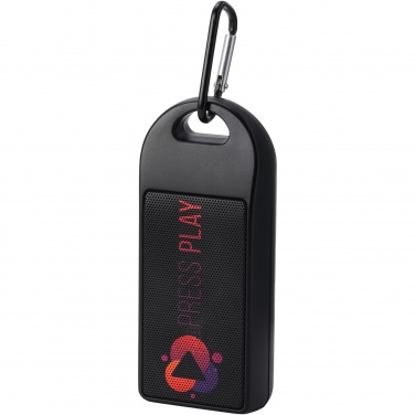 Logotrade promotional gift picture of: Omni 3W IPX4 RCS recycled plastic Bluetooth® speaker