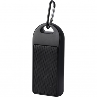 Logo trade promotional giveaways picture of: Omni 3W IPX4 RCS recycled plastic Bluetooth® speaker