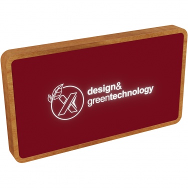 Logotrade promotional gift picture of: SCX.design P36 5000 mAh light-up wireless power bank
