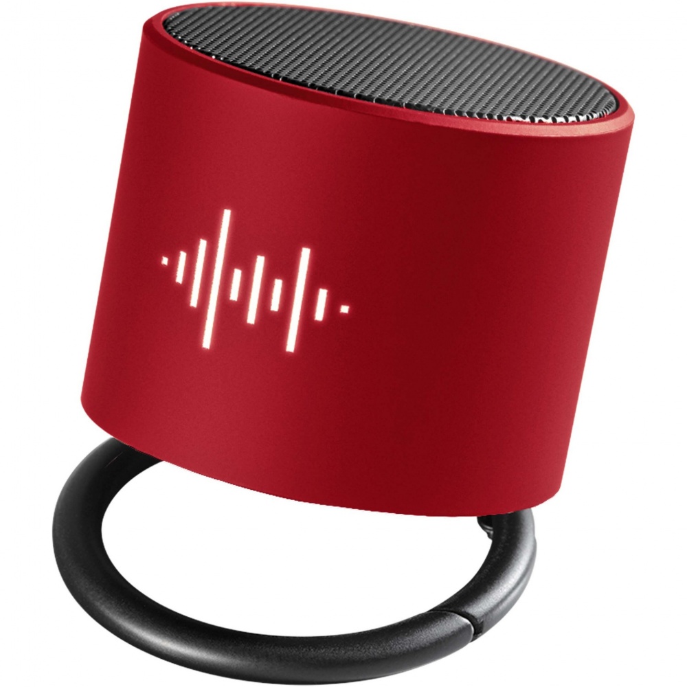 Logo trade promotional products image of: SCX.design S26 light-up ring speaker