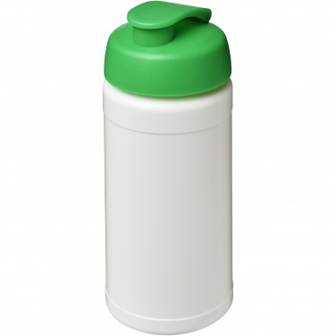 Logotrade promotional gift image of: Baseline 500 ml recycled sport bottle with flip lid