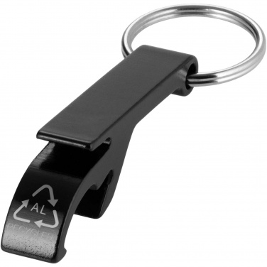 Logotrade corporate gifts photo of: Tao RCS recycled aluminium bottle and can opener with keychain 