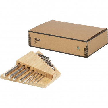 Logotrade promotional gifts photo of: Allen bamboo hex key tool set