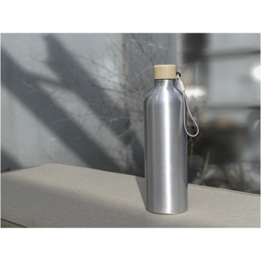 Logo trade advertising products picture of: Malpeza 1000 ml RCS certified recycled aluminium water bottle