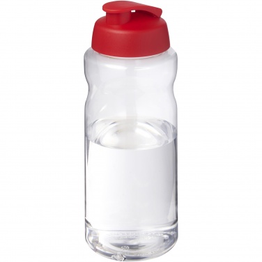 Logo trade advertising products image of: H2O Active® Big Base 1 litre flip lid sport bottle