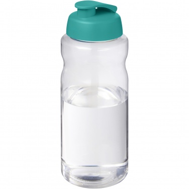 Logo trade advertising products image of: H2O Active® Big Base 1 litre flip lid sport bottle