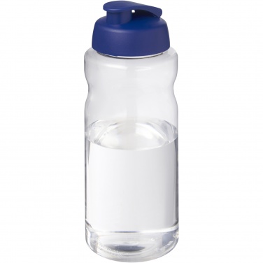 Logo trade advertising products image of: H2O Active® Big Base 1 litre flip lid sport bottle