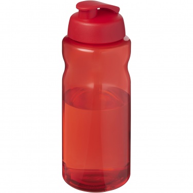Logo trade promotional items image of: H2O Active® Eco Big Base 1 litre flip lid sport bottle